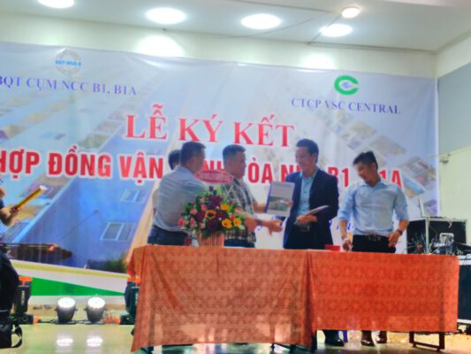 VSC central ký kết hợp tác quản lý vận hành toà nhà chug cư